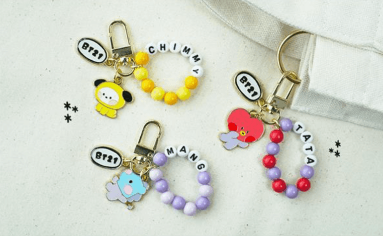 Bt21 sale metal keyring