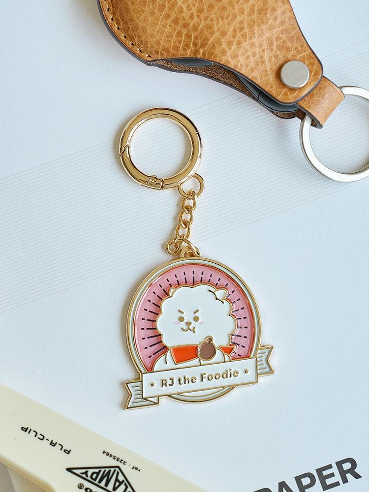 BT21 - Welcome Party MD RJ Metal Keyring - Oppa Store