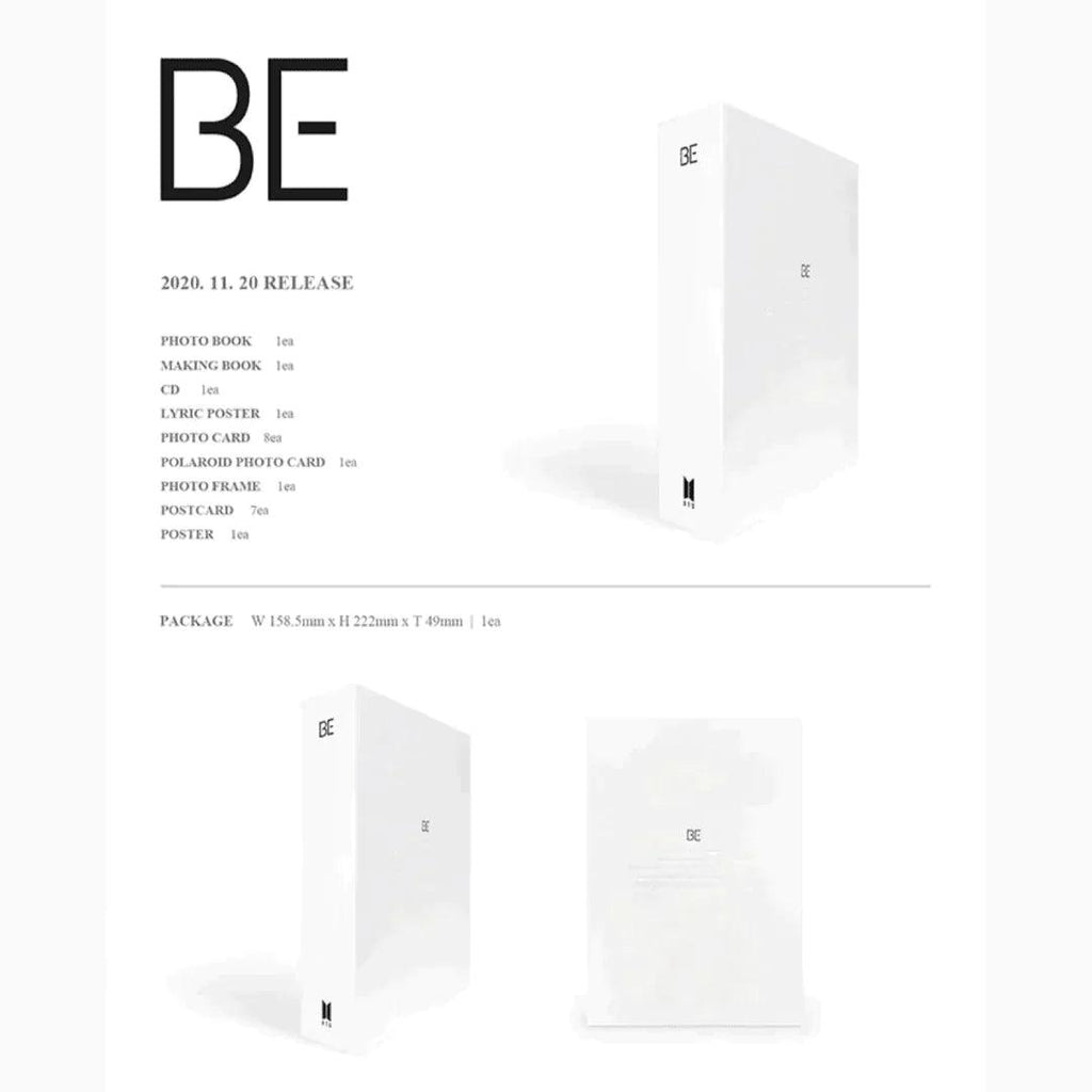 BTS BE Album (Essential & Deluxe Edition) - Oppa Store
