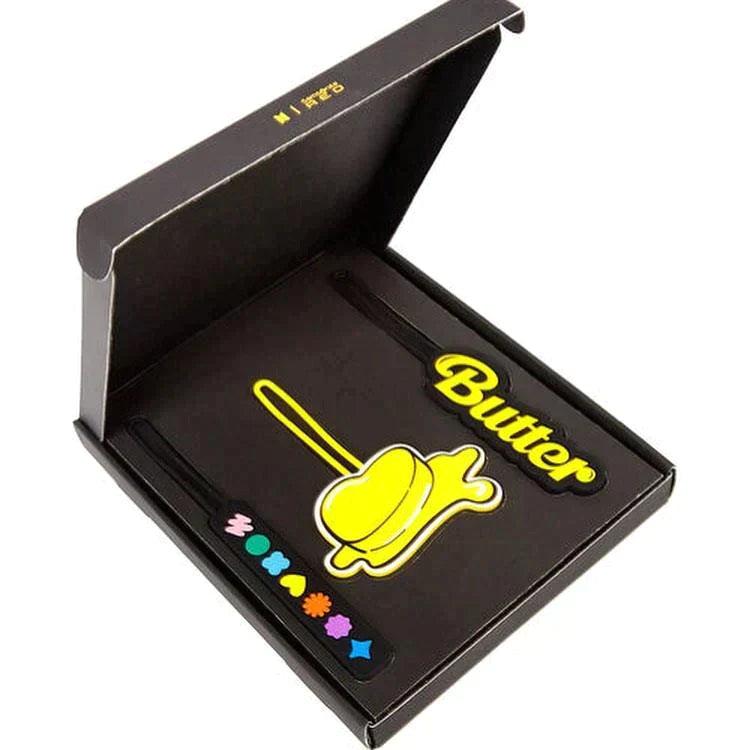 BTS Butter 3-IN-1 Luggage Tag (Black / Yellow) - Oppastore