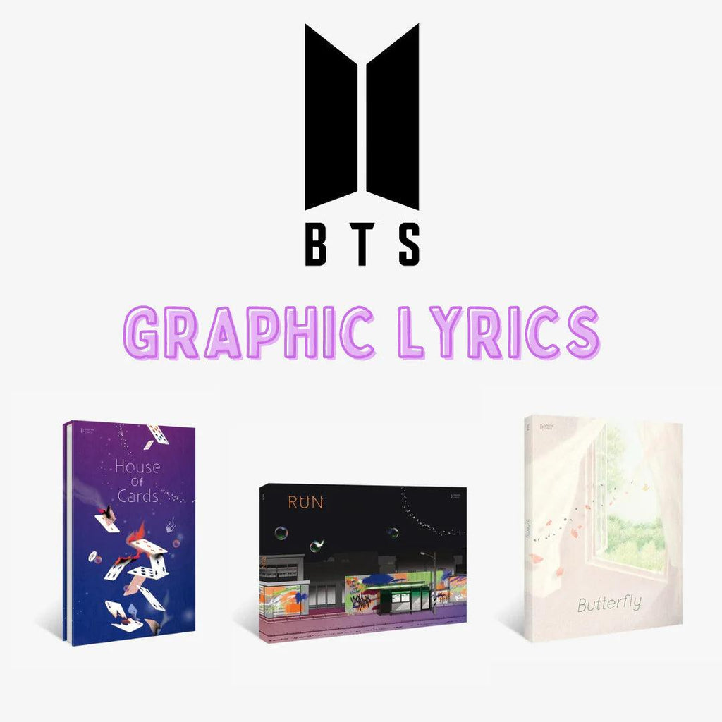 BTS - Graphic Lyrics - Oppa Store