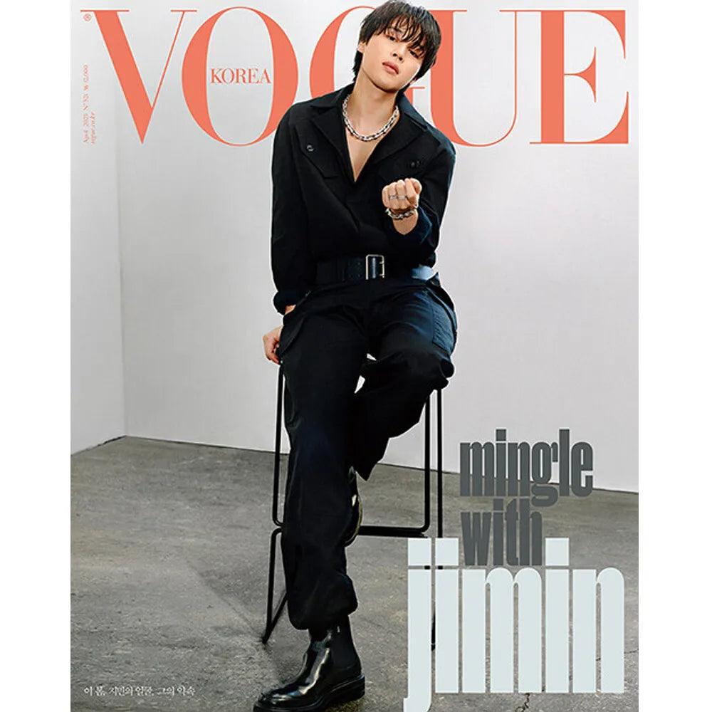 BTS Jimin Cover VOGUE Magazine - 2023 April Issue - Oppa Store