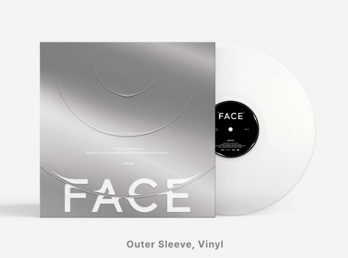 BTS Jimin - FACE LP Vinyl - 1st Solo Album - Oppa Store