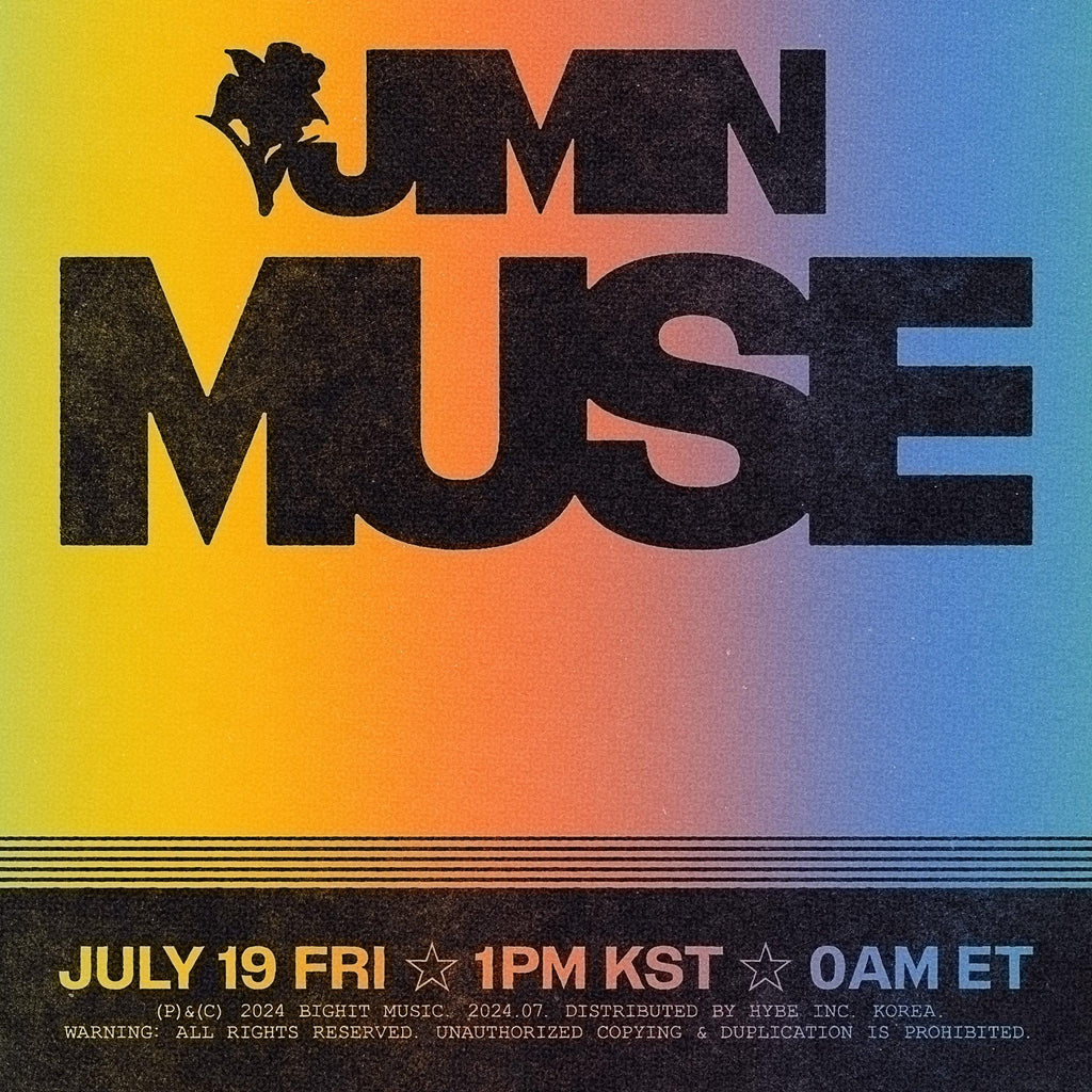 BTS Jimin MUSE - 2nd solo album (With Weverse gifts) - Oppa Store