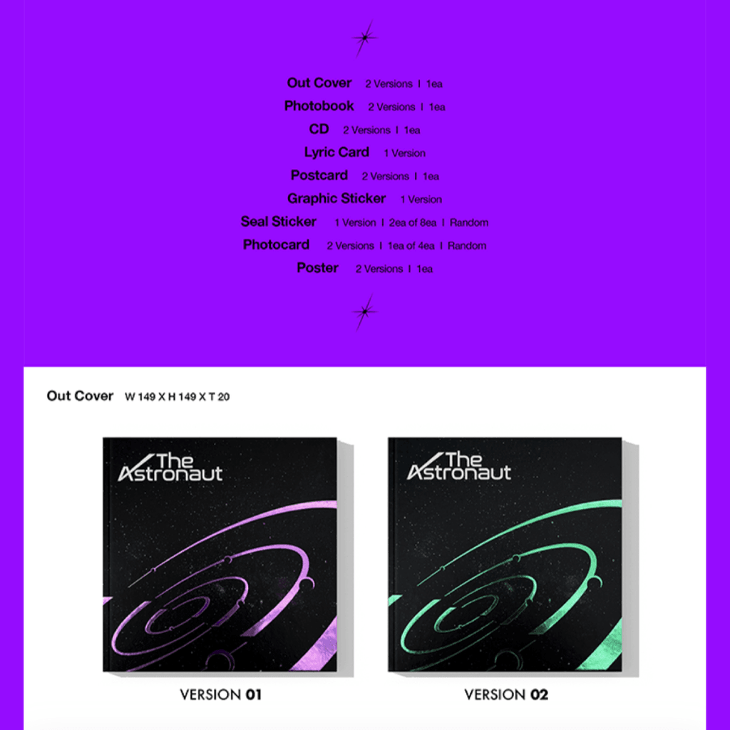 BTS Jin 'The Astronaut' - 1st Solo Album - Oppa Store