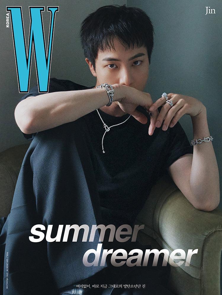 BTS JIN - W Korea Magazine 2024 Volume 7 Issue - Oppa Store