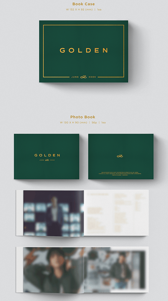 BTS Jungkook GOLDEN - 1st Solo Album - Oppa Store