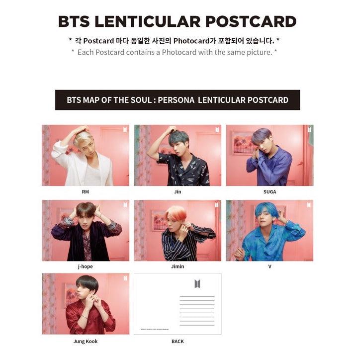 BTS Lenticular Postcards VER.2 (MAP OF THE SOUL : PERSONA) - Oppa Store