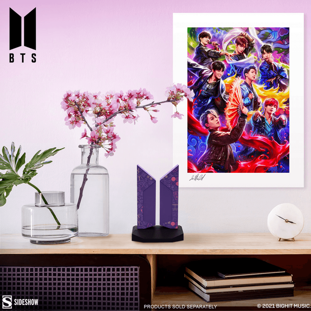 BTS Logo Statue - 7 With You Edition - Oppastore