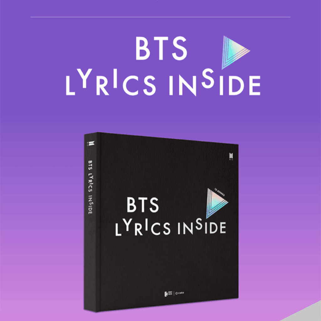 BTS 'Lyrics Inside' Book - Oppa Store