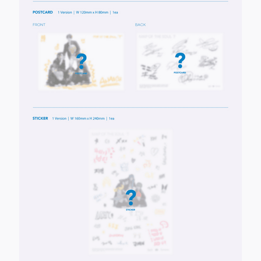 BTS Map of The Soul: 7 Album - Oppa Store