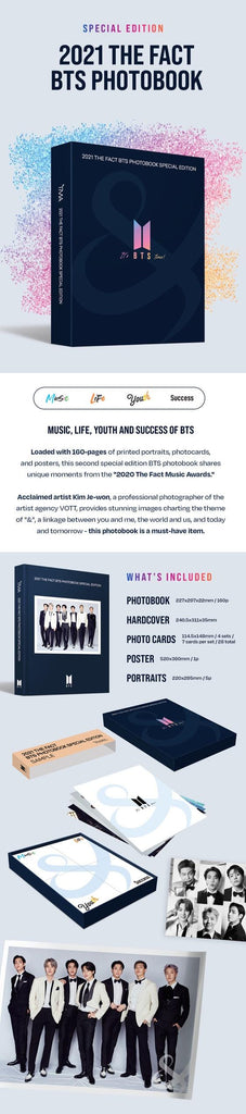 BTS Official The Fact Photobook Special Edition - Oppa Store