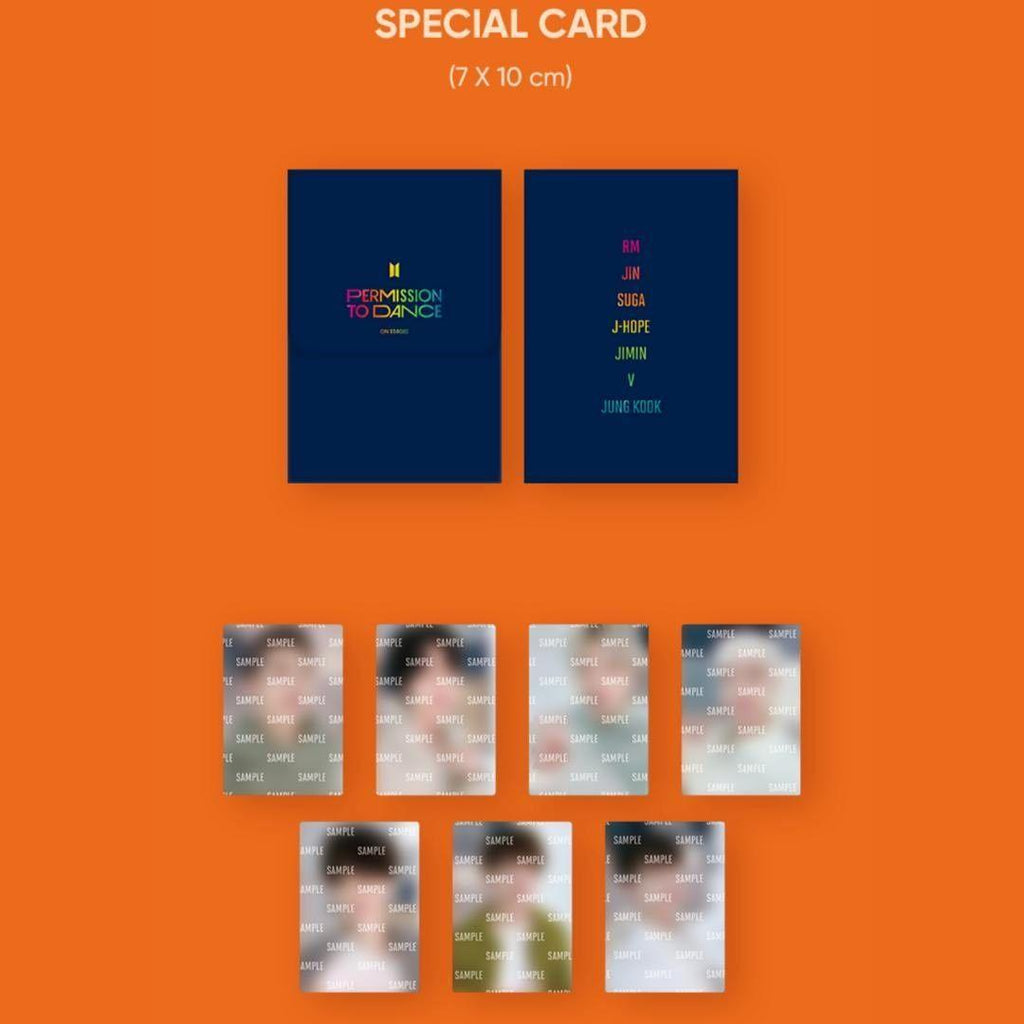 BTS Permission To Dance On Stage Mini Photo Card Set - Oppastore