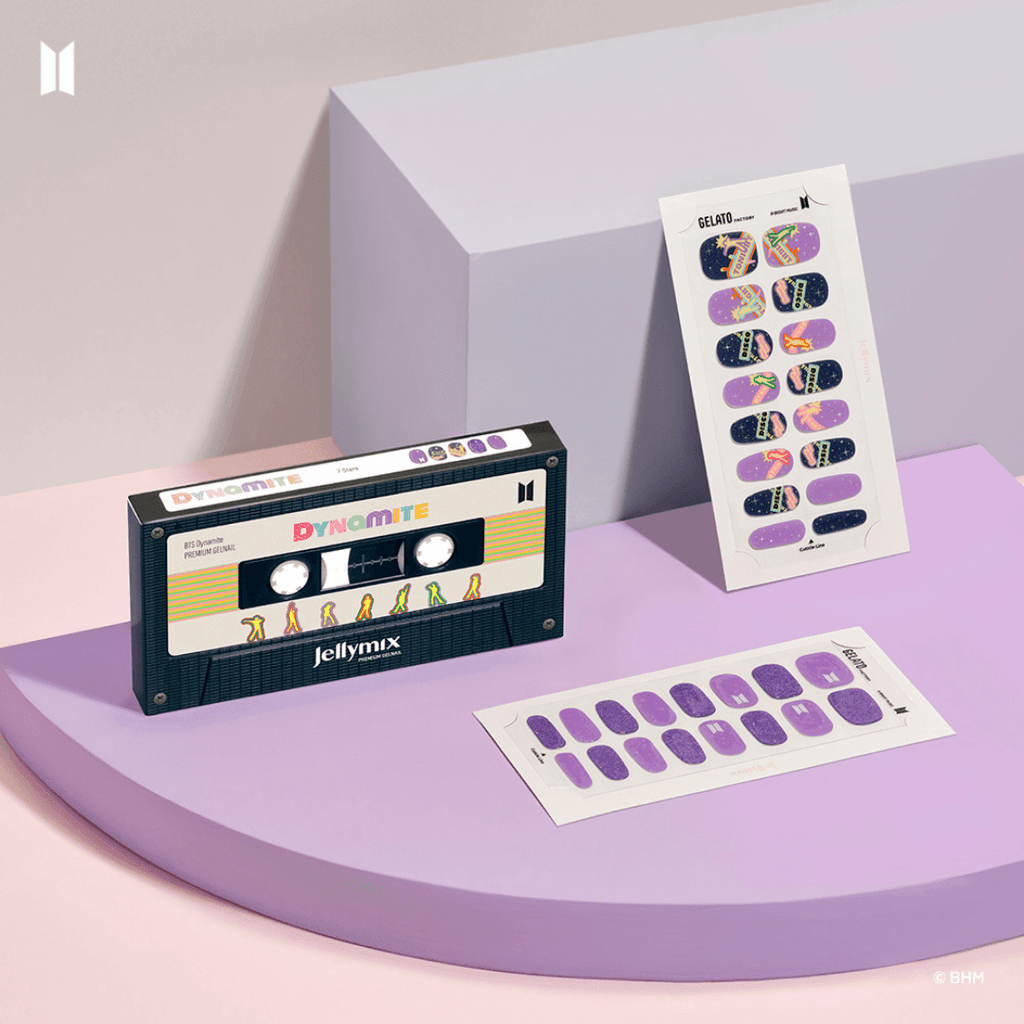 BTS 'Play The Dynamite' Music Themed Nails - Disco Edition - Oppastore