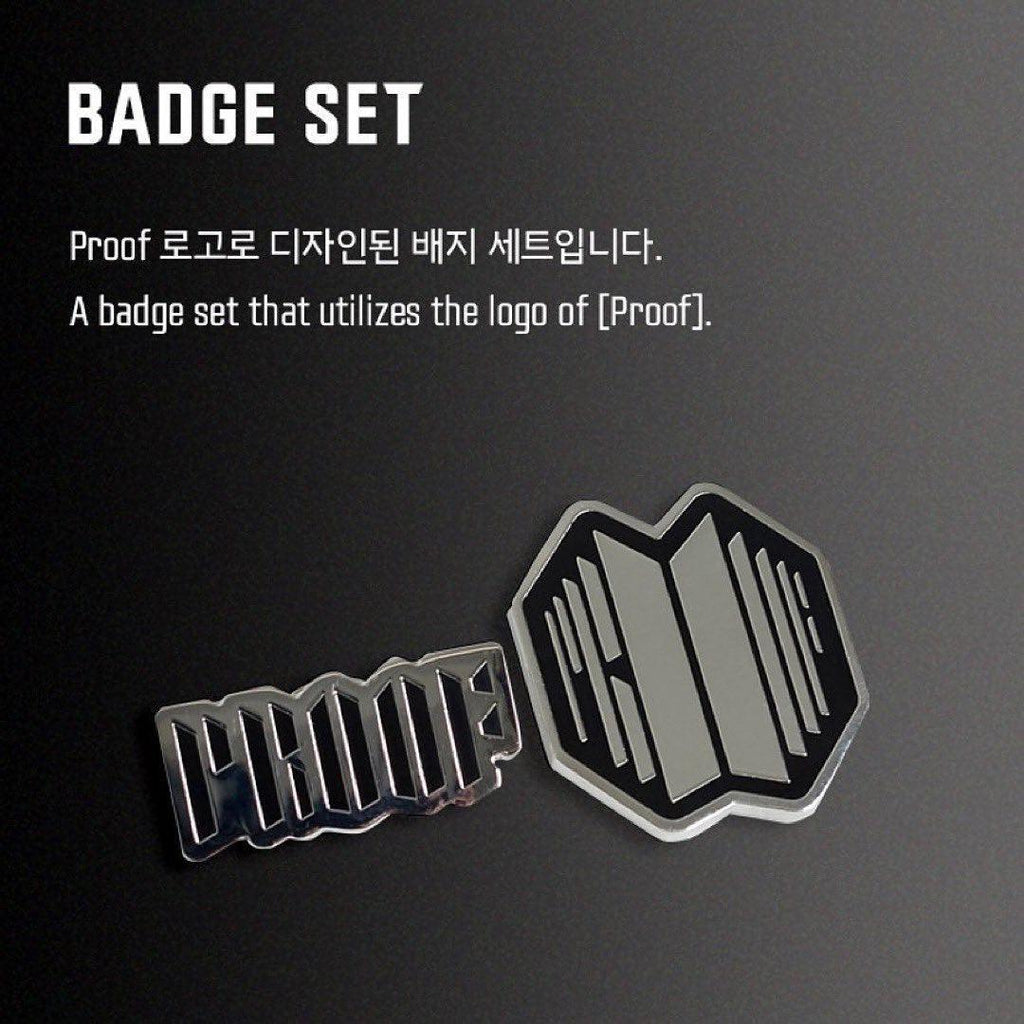 BTS Proof Badge Set - Oppastore