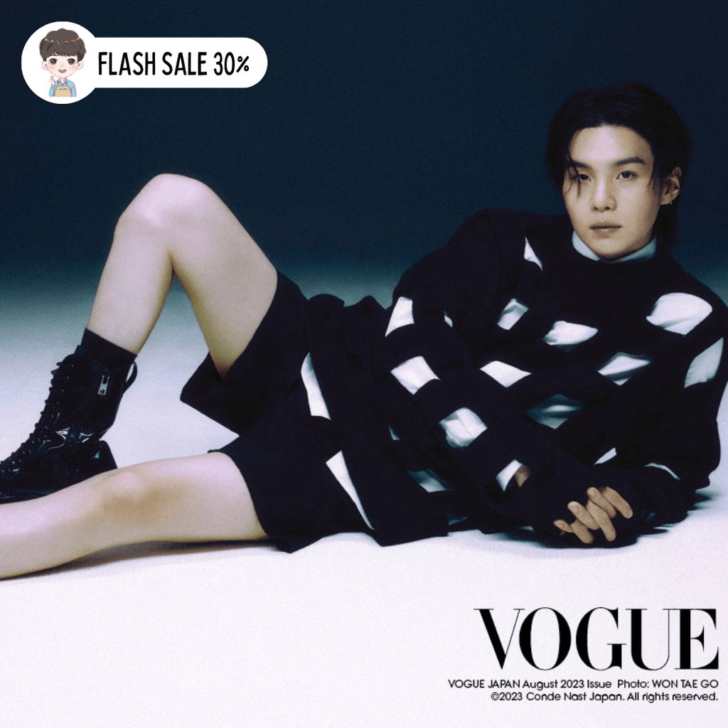BTS Suga - Vogue Japan August 2023 Issue - Oppastore