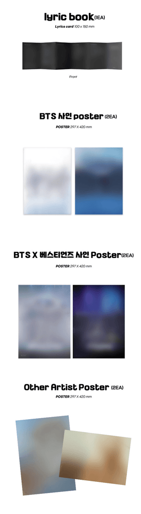 BTS - The Planet Bastions OST Album - Oppa Store