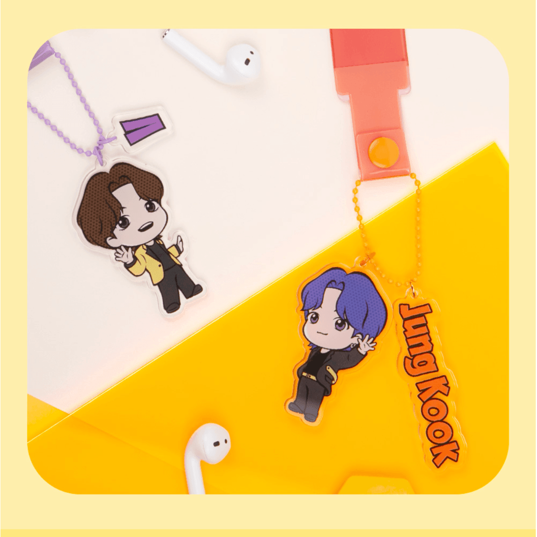 Acrylic keyring bts online