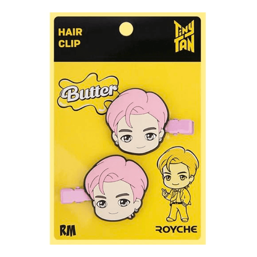 BTS Foil Sticker with Case (Butter) Yellow TinyTAN