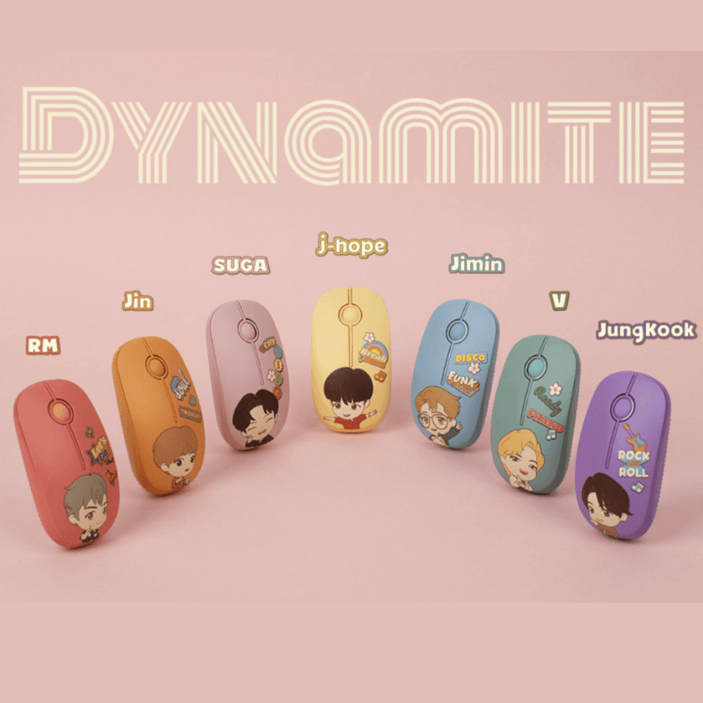 BTS TinyTAN Dynamite Wireless Mouse - Oppa Store