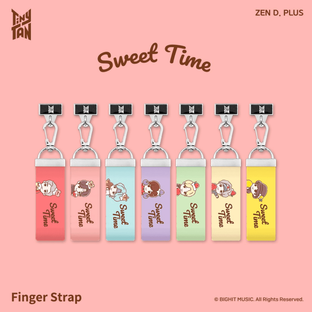 BTS TinyTAN Sweet Time Finger Strap - Oppastore