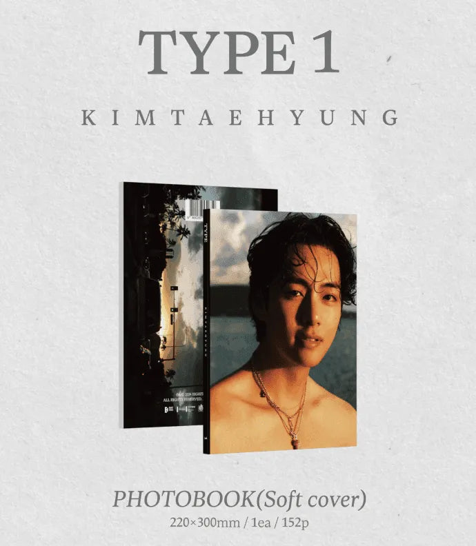 BTS V ‘TYPE 1’ - Photo Book - Oppa Store