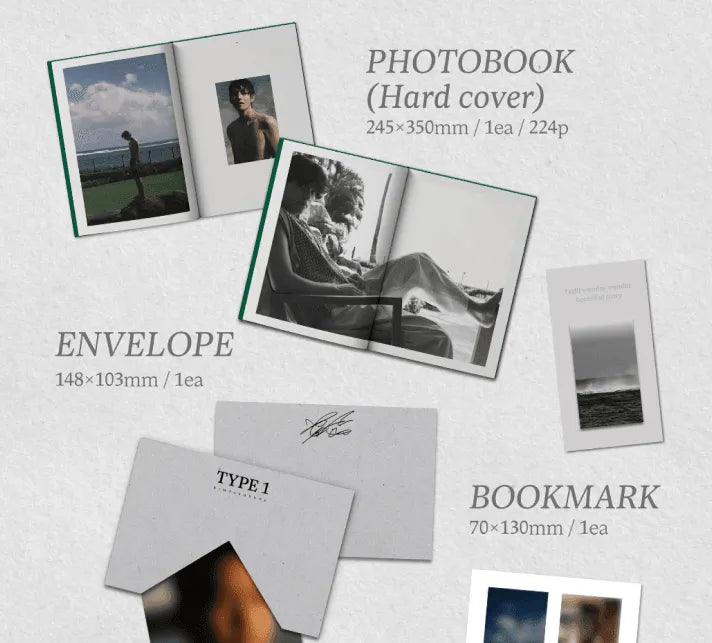 BTS V ‘TYPE 1’ - Photo Book - Oppa Store