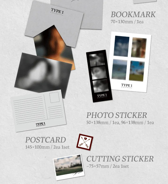 BTS V ‘TYPE 1’ - Photo Book - Oppa Store
