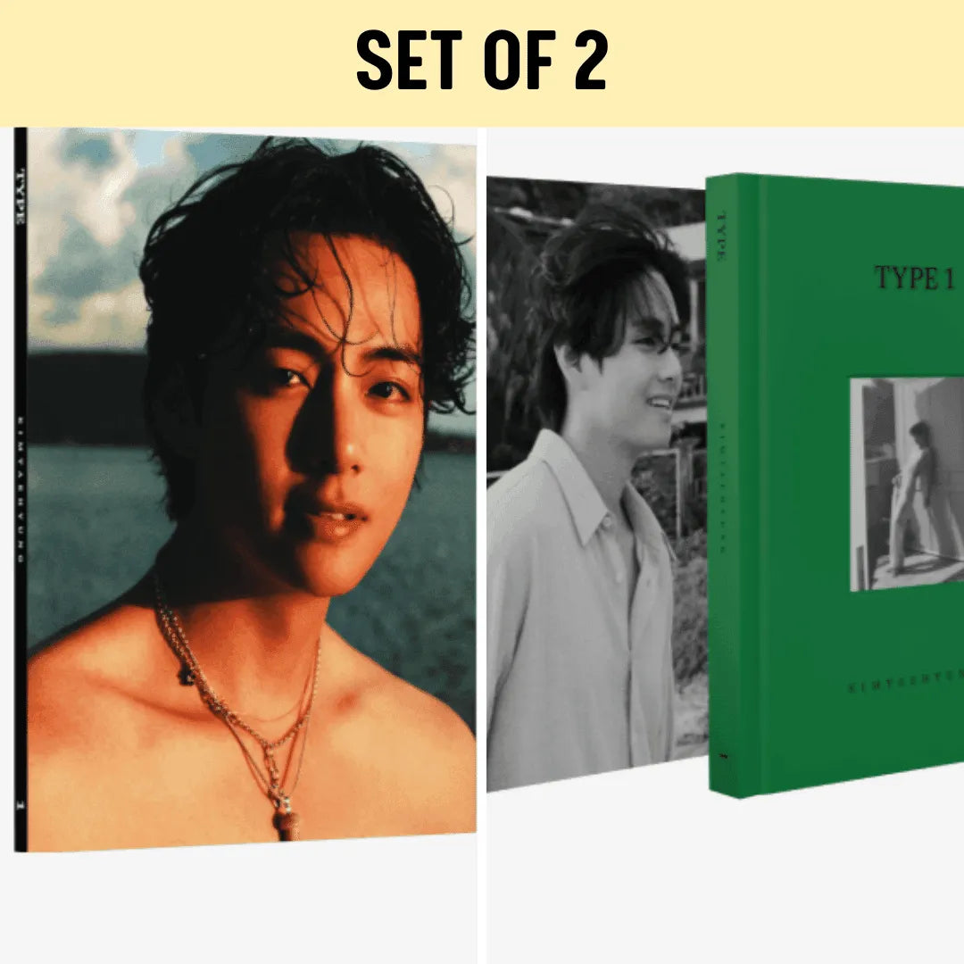 Buy BTS V 'TYPE 1' - Photo Book | Oppa Store