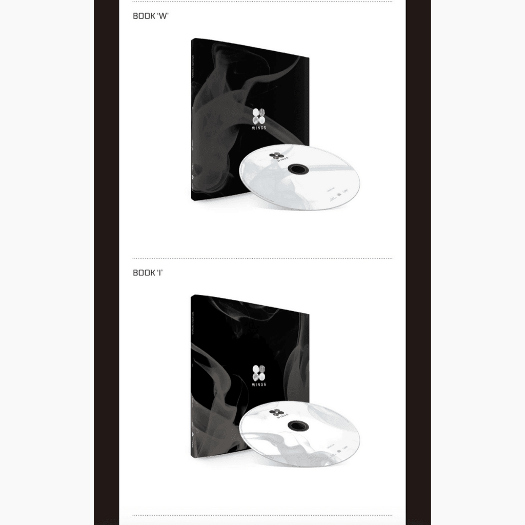 BTS Wings Album - Oppa Store