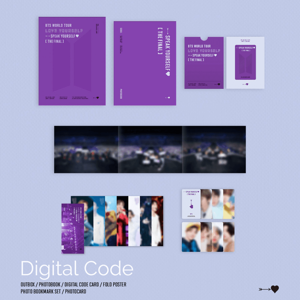BTS World Tour LOVE Yourself: Speak Yourself [The Final] - Oppa Store