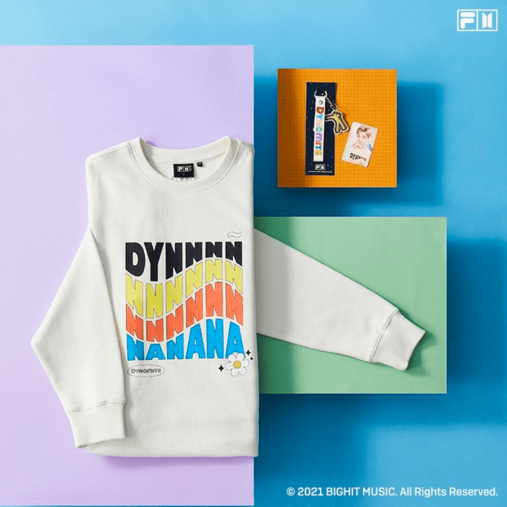 BTS X Fila Dynamite Sweatshirt (RM) - Oppastore