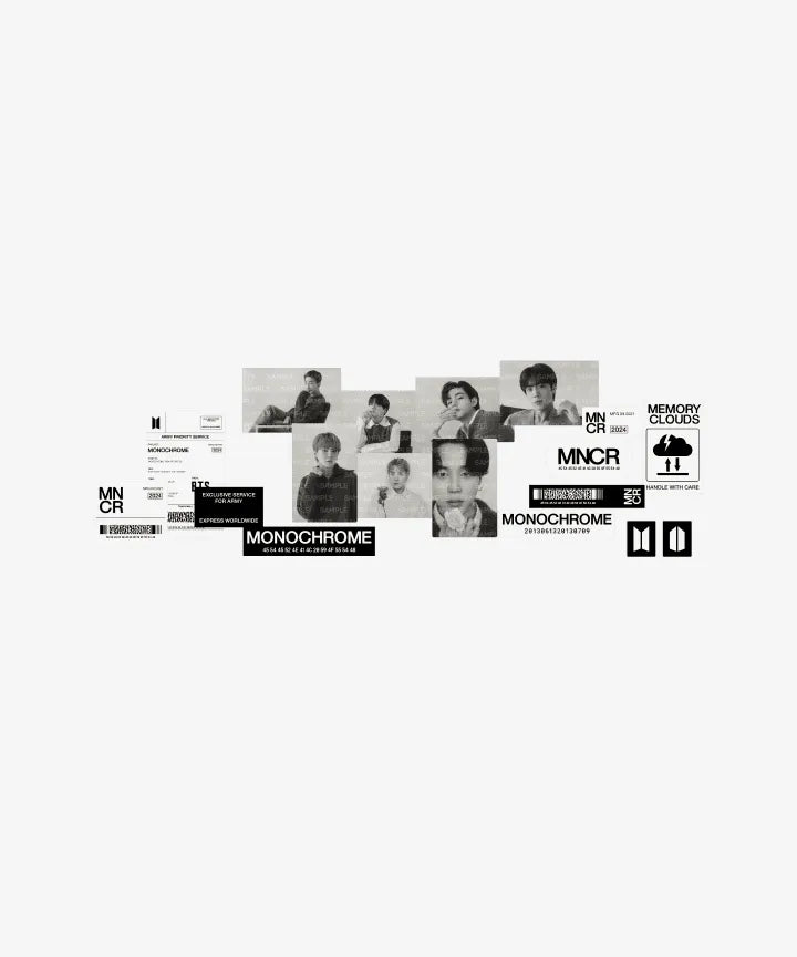 Buy BTS x MONOCHROME Merch Collab | Oppa Store