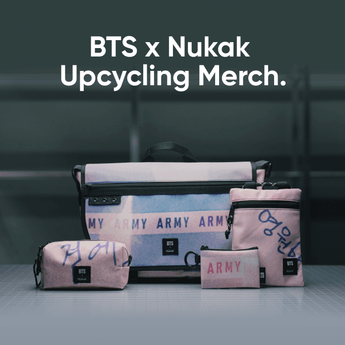 BTS x Nukak Upcycling Merch - Oppa Store