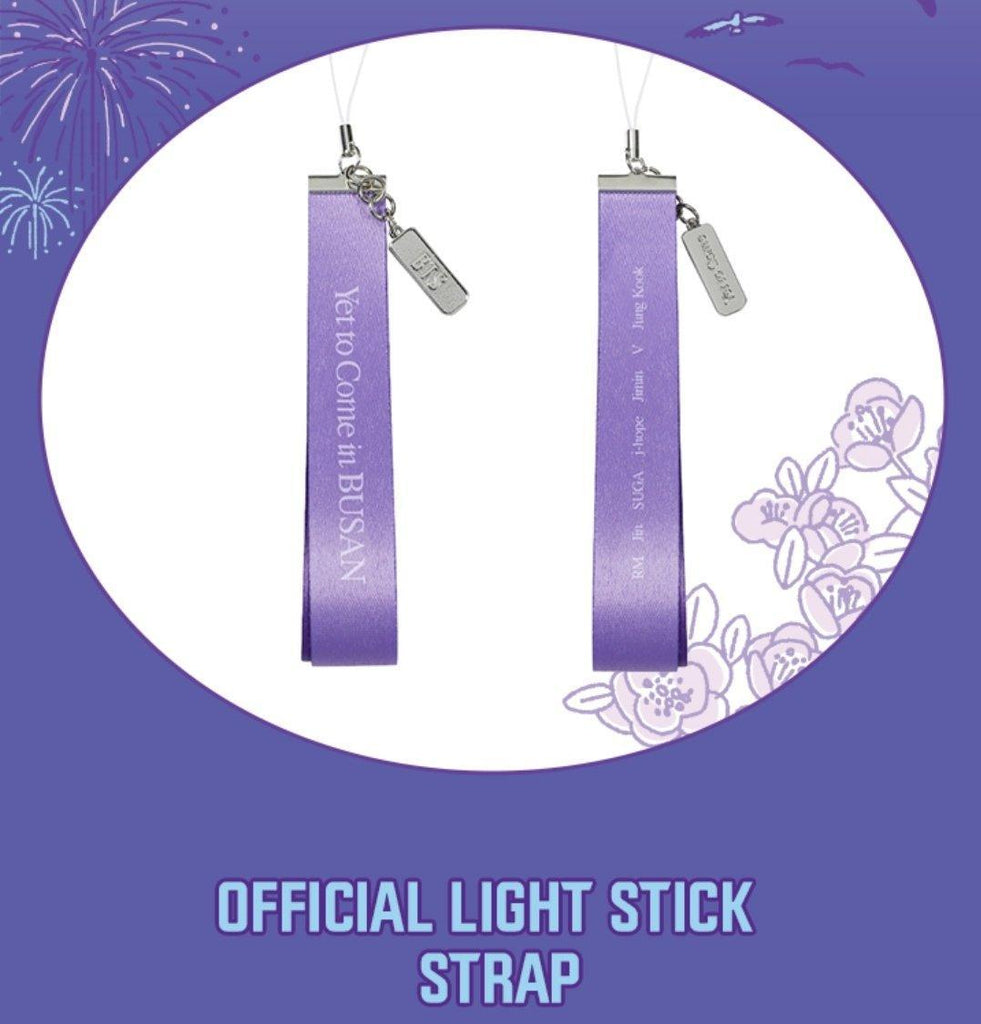 BTS Yet to Come in BUSAN Official Lightstick Strap - Oppastore