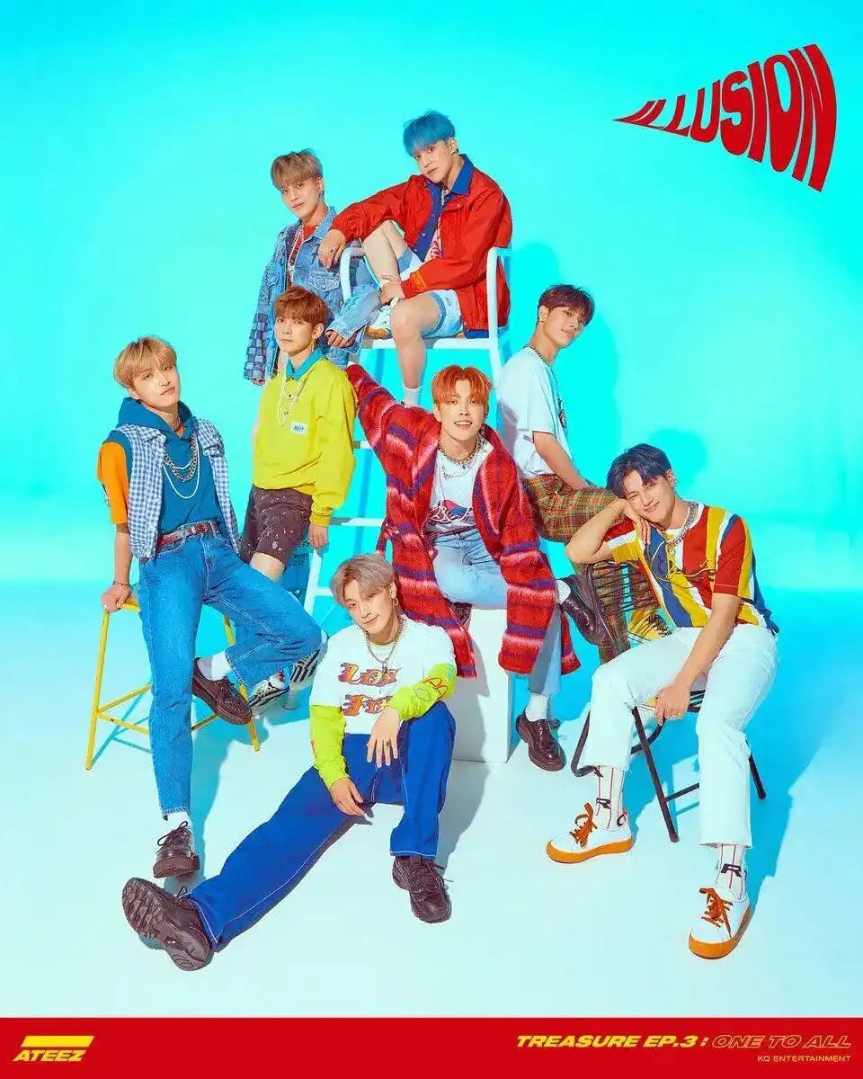 ATEEZ TREASURE EP.3: ONE TO ALL ジョンホセット JONGHO ATEEZ ATEEZ TREASURE EP.3: ONE TO ALL ジョンホセット JONGHO ATEEZ