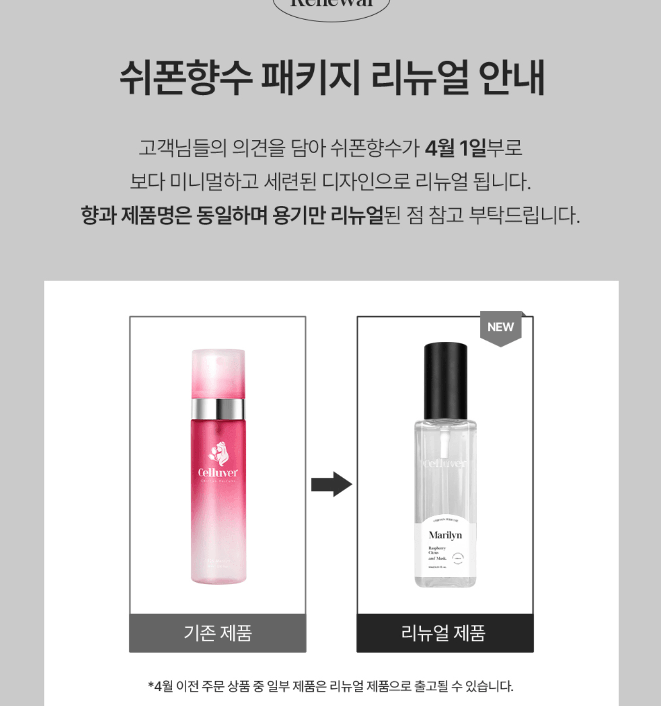 Celluver Chiffon Perfumes 80ml Hwang In Yeop