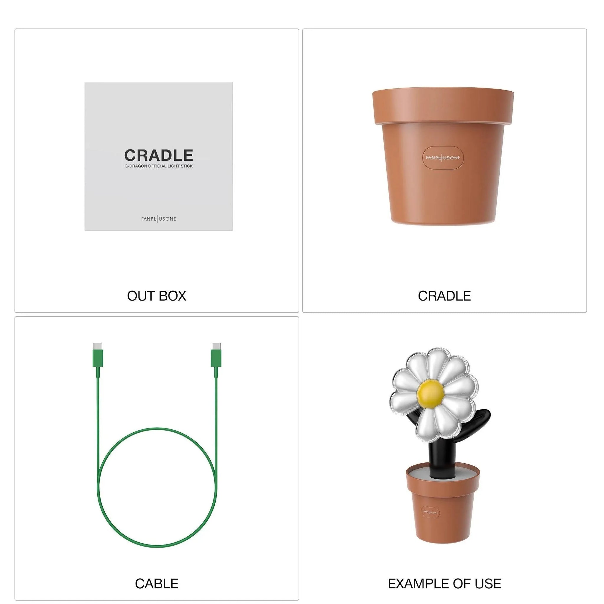 G-DRAGON - OFFICIAL LIGHTSTICK CRADLE