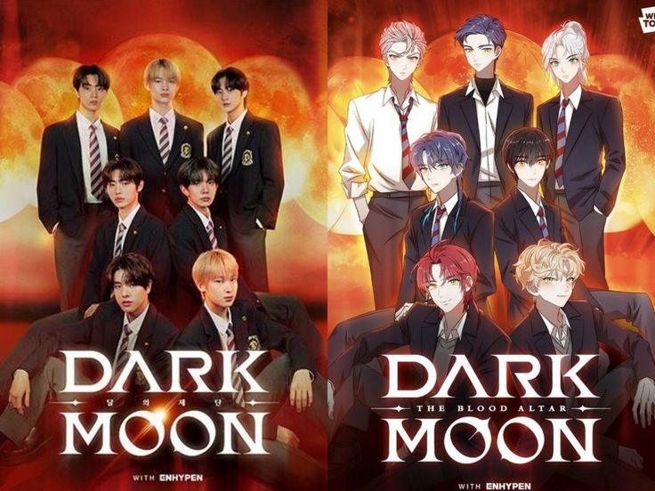 Da Vinci JAPAN - ENHYPEN Dark Moon - June 2024 (Manga) - Oppa Store