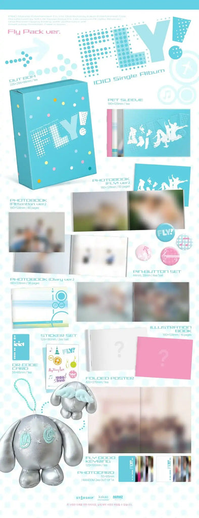 Idid - [Fly!] Single Album Fly Pack (Limited) Version – Oppa Store