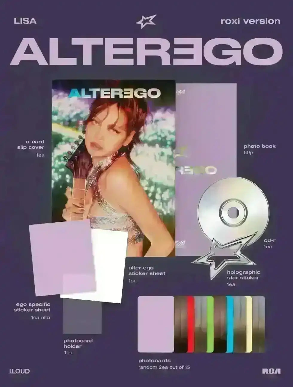 Lisa - [Alter Ego] - Solo Debut Album – Oppa Store