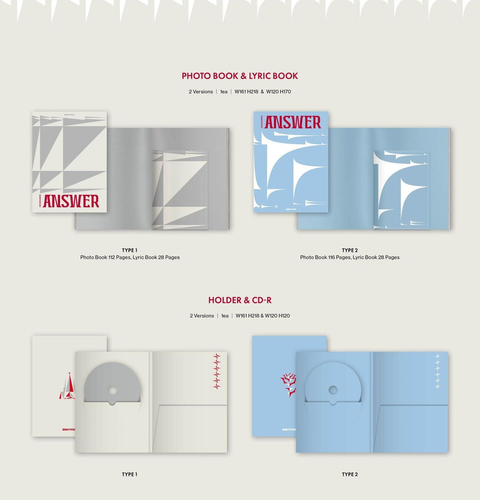 ENHYPEN - Dimension Answer Repackage Album - Oppa Store