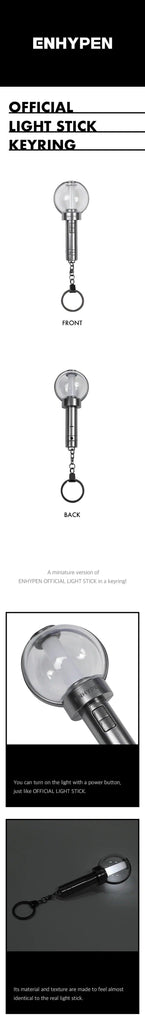 Enhypen - Official Light Stick Keyring - Oppa Store
