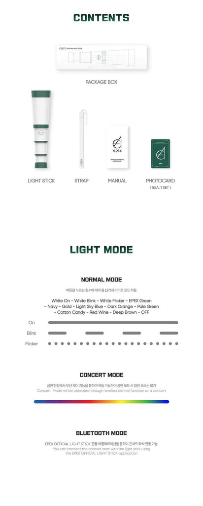 Epex - Official Light Stick - Oppastore