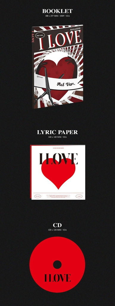 (G)I-Dle - I Love 5th Mini Album - Oppa Store