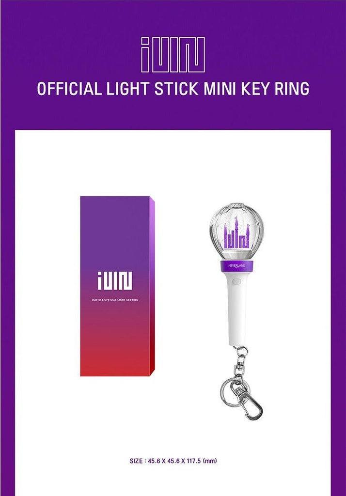 (G)I-Dle - Official Light Stick Mini Keyring - Oppa Store