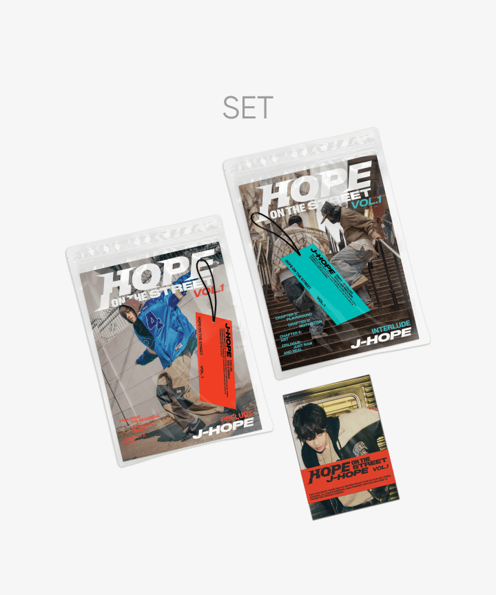 HOPE ON THE STREET VOL.1 BTS J-hope Album - Oppa Store