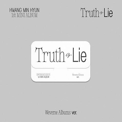 Hwang Min Hyun - Truth Or Lie 1st Mini Album - Oppastore