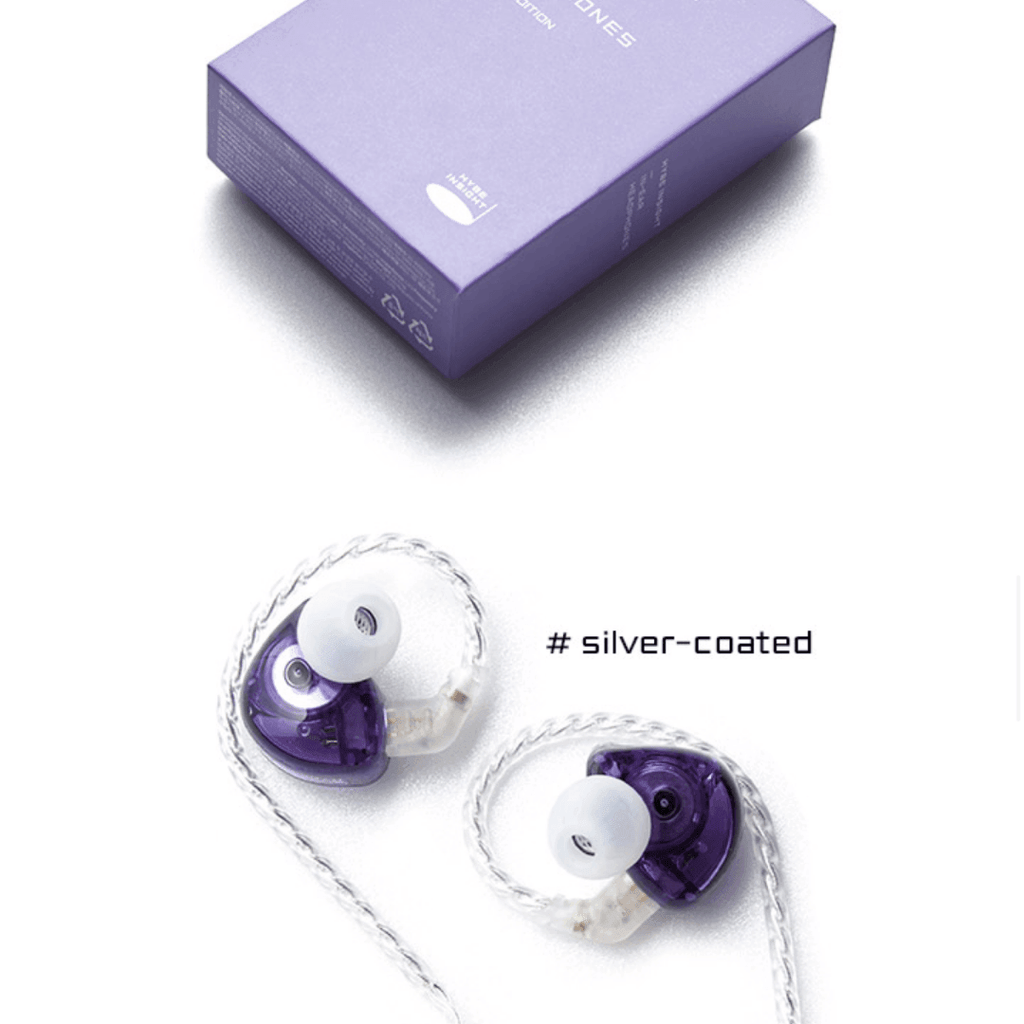 HYBE Insight In-Ear Headphones (Purple Edition) - Oppastore