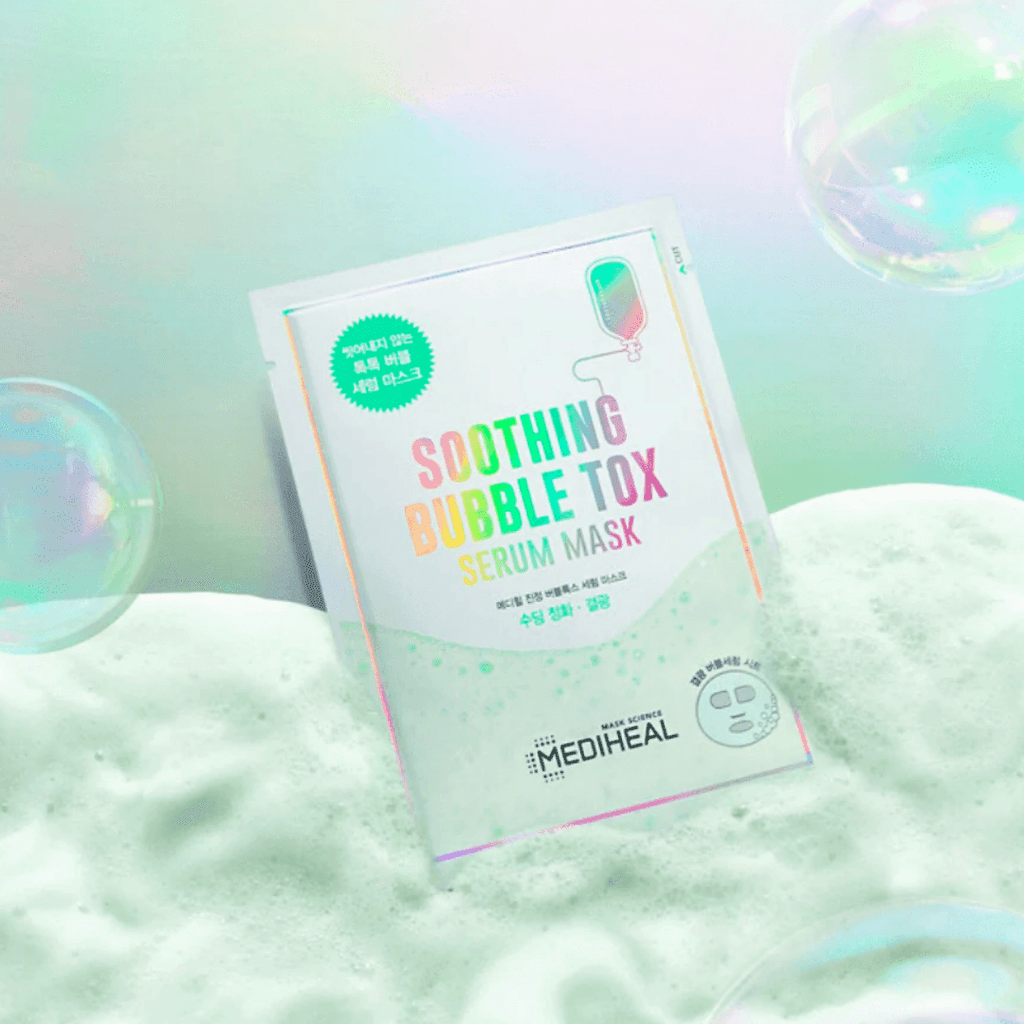 Hyun Bin X MEDIHEAL Whitening Bubble Tox Serum Mask (10Pack) - Oppastore
